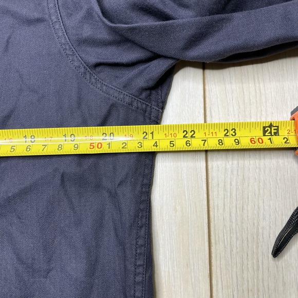 Ermenegildo Zegna Herringbone Button Down Shirt Mens Small Made In Italy Black - Picture 9 of 16